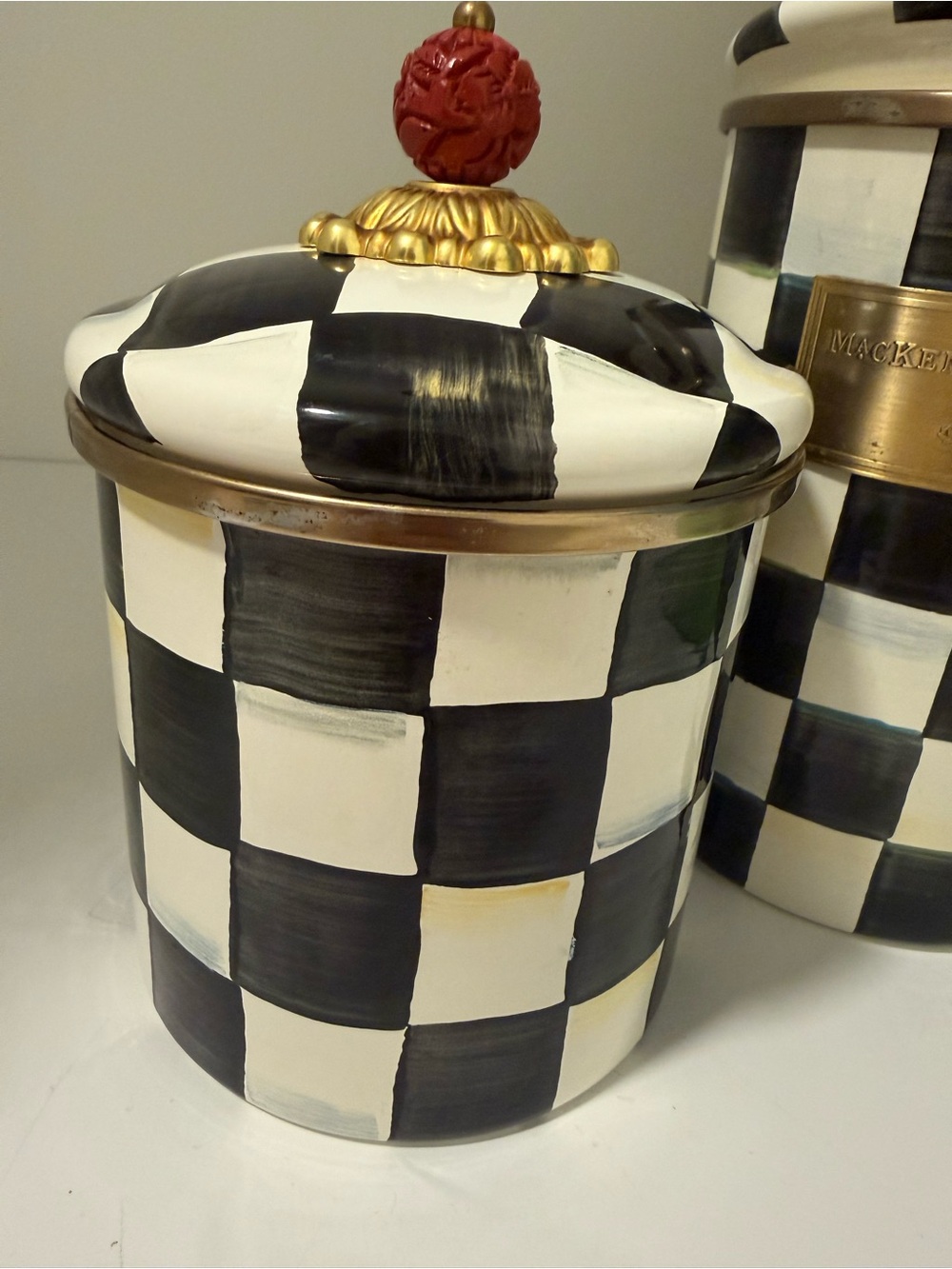 Mackenzie Childs Small Canister - Picture 6 of 6